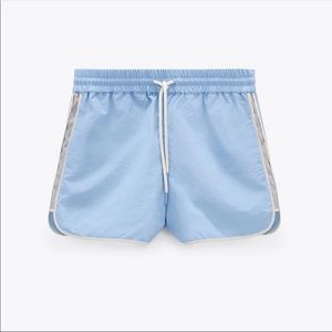 ZARA Active Nylon Shorts NWT